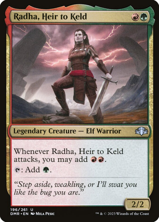 Radha, Heir to Keld - DMR 196  (Foil)