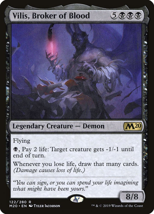 Vilis, Broker of Blood - M20 122