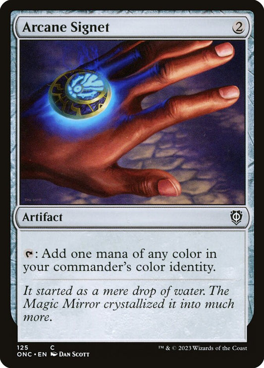 Arcane Signet - Phyrexia: All Will Be One Commander 125