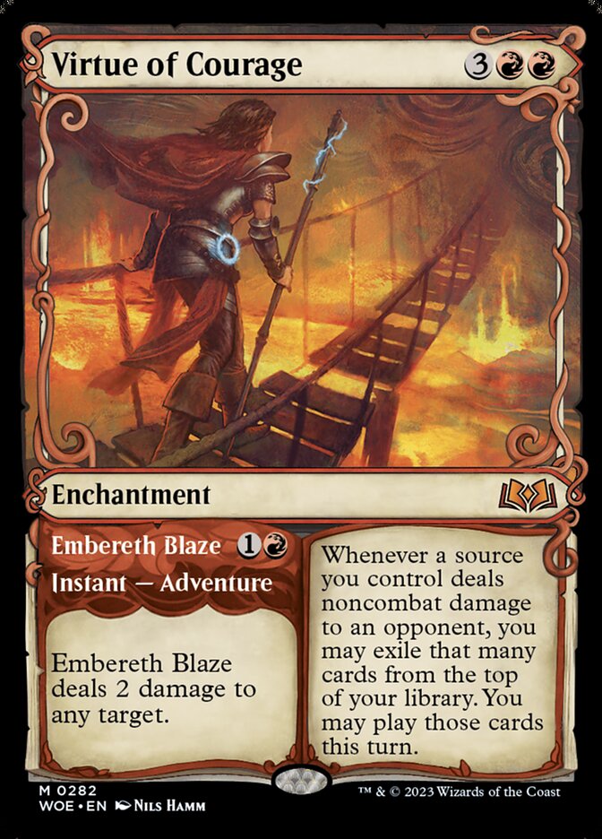 Virtue of Courage // Embereth Blaze - WOE 282