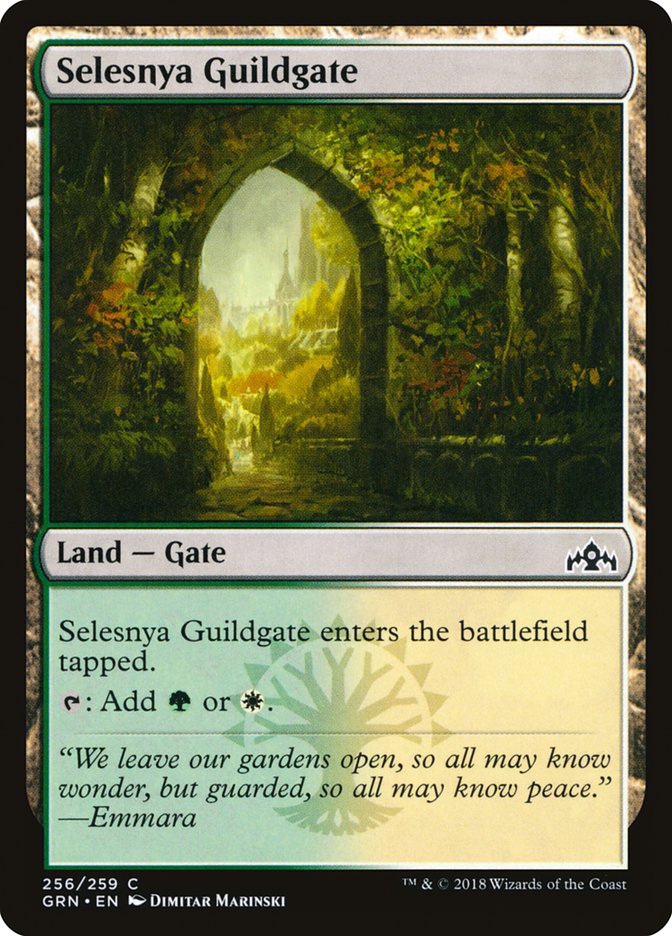 Selesnya Guildgate - Guilds of Ravnica 256