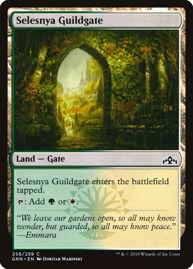 Selesnya Guildgate (256) - Guilds of Ravnica 256