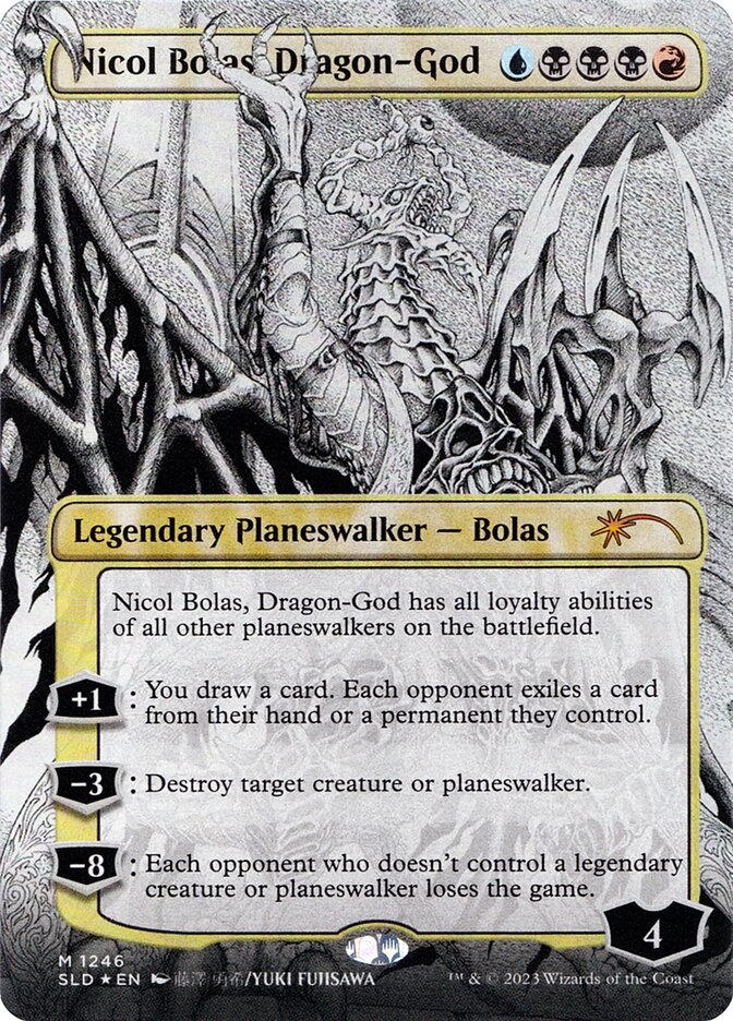 Nicol Bolas, Dragon-God - SLD 1246  (Foil)
