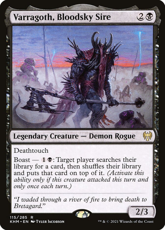 Varragoth, Bloodsky Sire - KHM 115