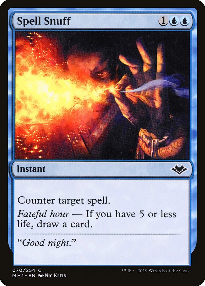 Spell Snuff - Modern Horizons 70