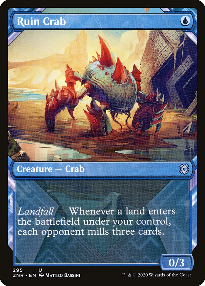 Ruin Crab - Zendikar Rising 295 (Foil)
