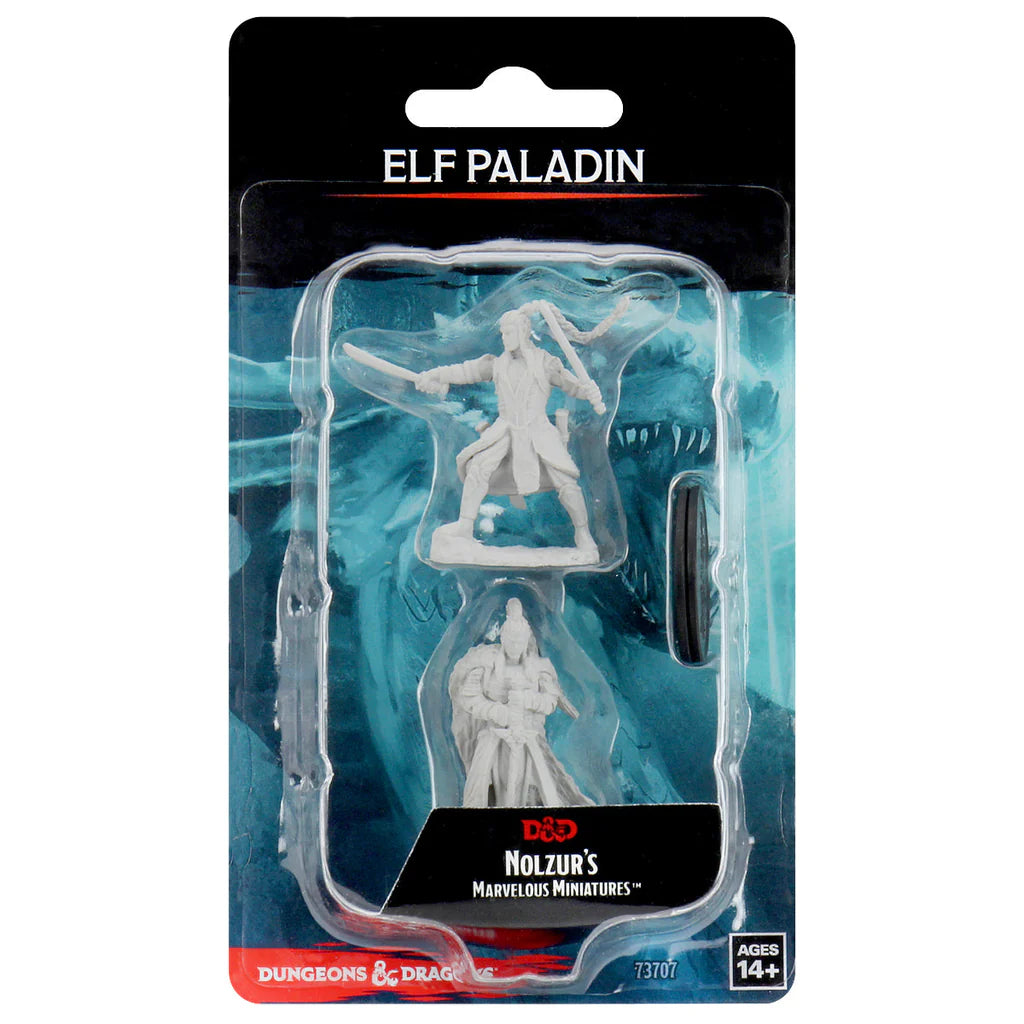 D&D Nolzur's Marvelous Miniatures - Male Elf Paladin #73707