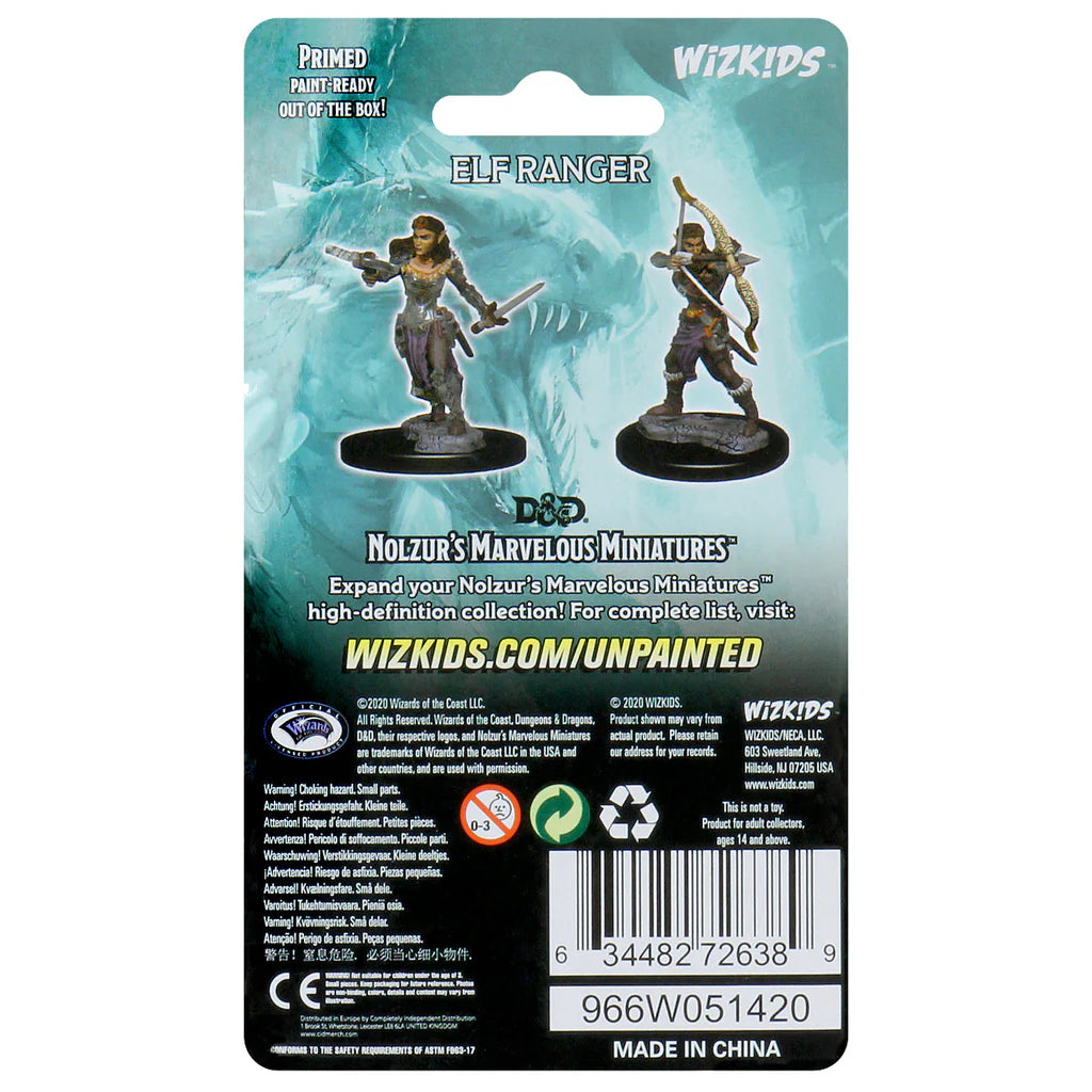 D&D Nolzur’s Marvelous Miniatures - Female Elf Ranger - #72638