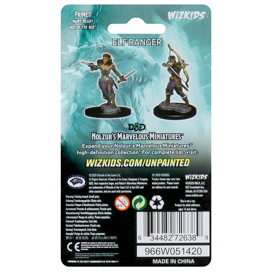 D&D Nolzur’s Marvelous Miniatures - Female Elf Ranger - #72638