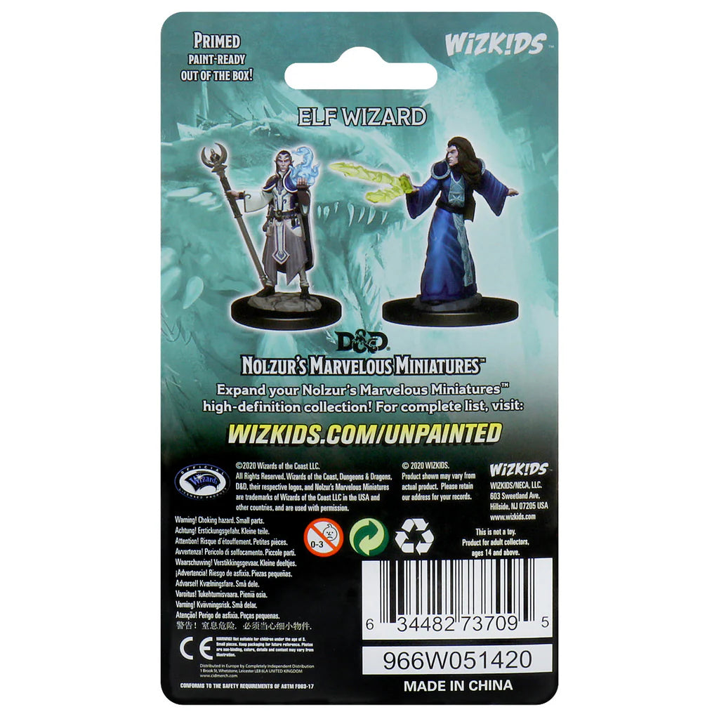 D&D Nolzur's Marvelous Miniatures - Male Elf Wizard #73709