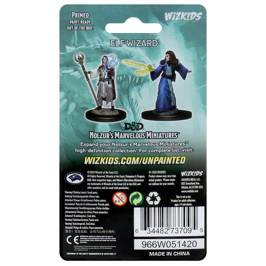 D&D Nolzur's Marvelous Miniatures - Male Elf Wizard #73709