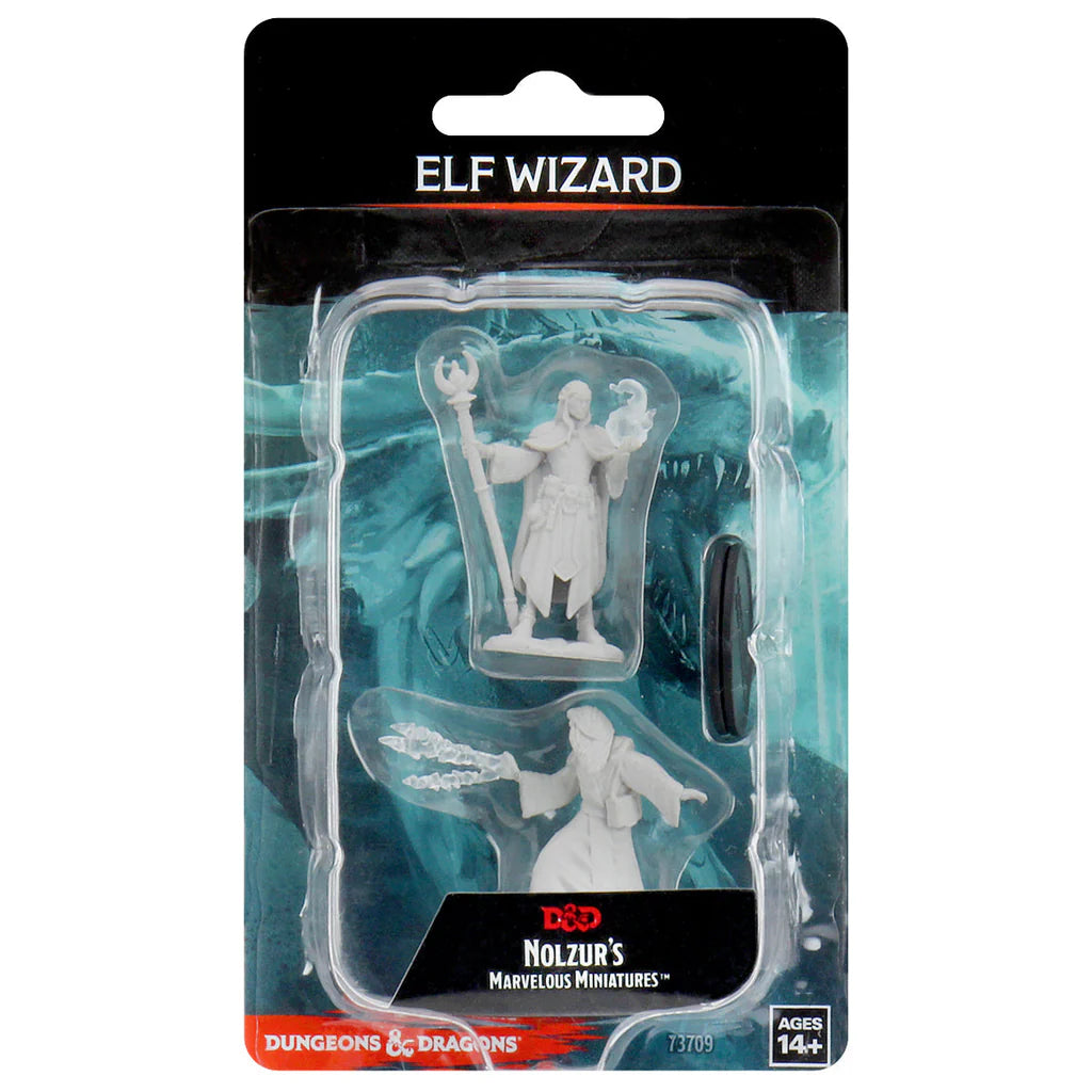 D&D Nolzur's Marvelous Miniatures - Male Elf Wizard #73709