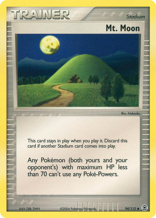 Mt. Moon - EX FireRed & LeafGreen 94 - Near Mint