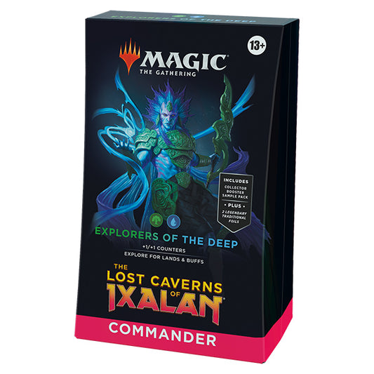 Magic: The Gathering - Lost Caverns of Ixalan Commander Deck: Explorers of the Deep