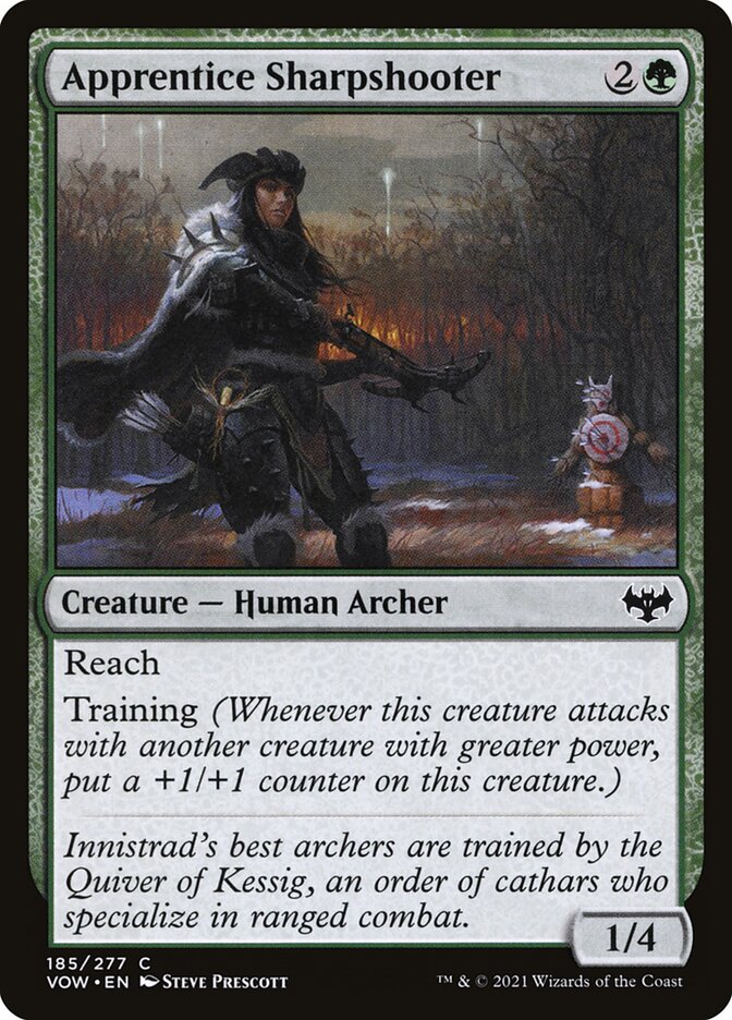 Apprentice Sharpshooter - Innistrad: Crimson Vow 185