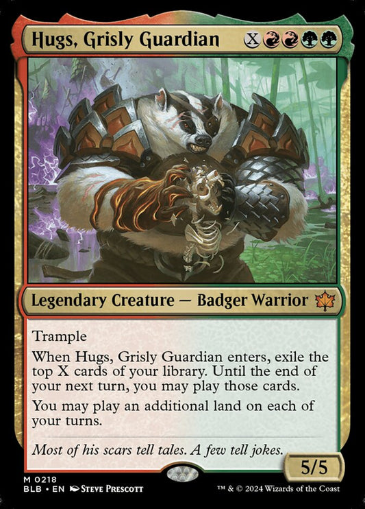Hugs, Grisly Guardian - BLB 218