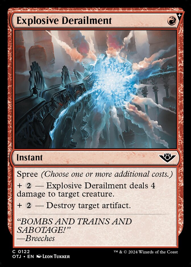 Explosive Derailment - Outlaws of Thunder Junction 122