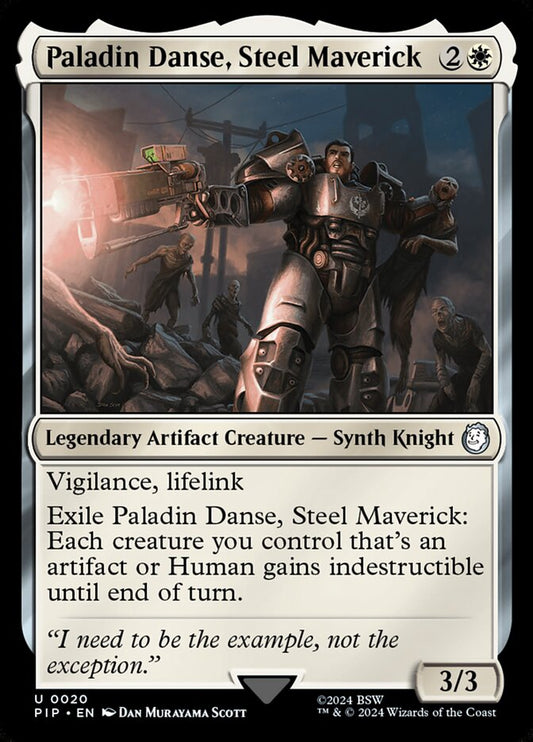 Paladin Danse, Steel Maverick - PIP 20