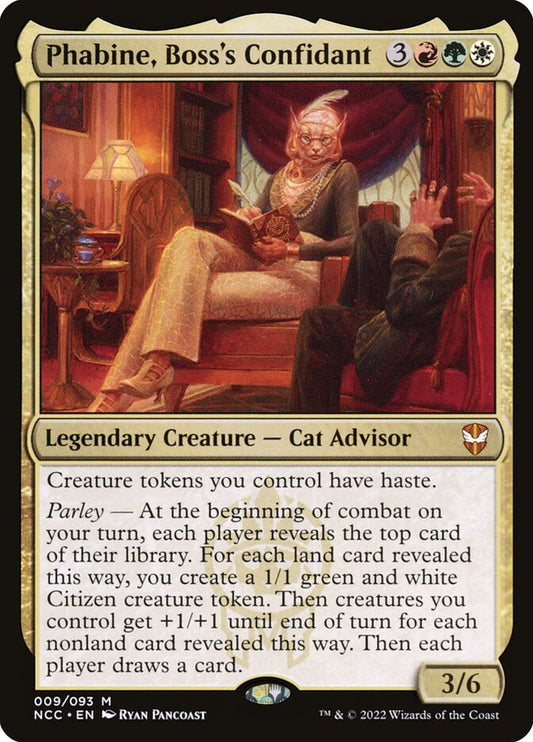 Phabine, Boss's Confidant - NCC 9