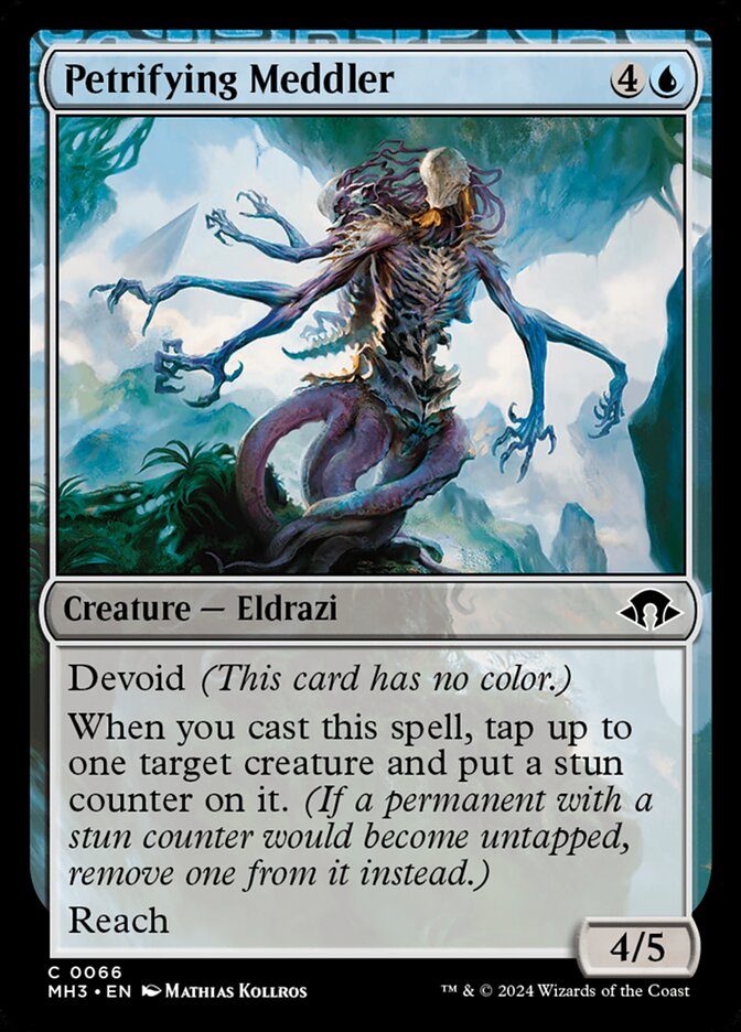 Petrifying Meddler - Modern Horizons 3 66 (Foil)