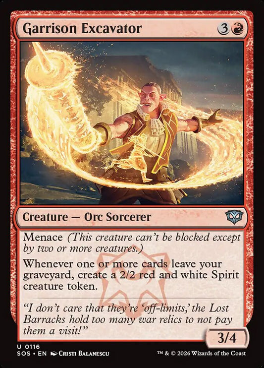 Garrison Excavator - Secrets of Strixhaven 116 (Foil)