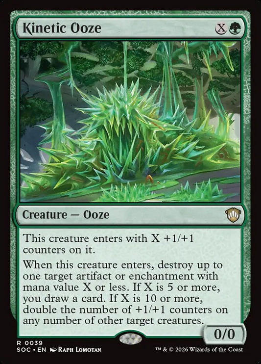Kinetic Ooze - Secrets of Strixhaven Commander 39