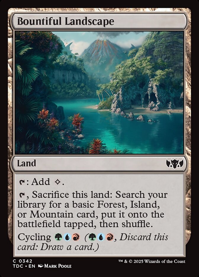 Bountiful Landscape - TDC 342