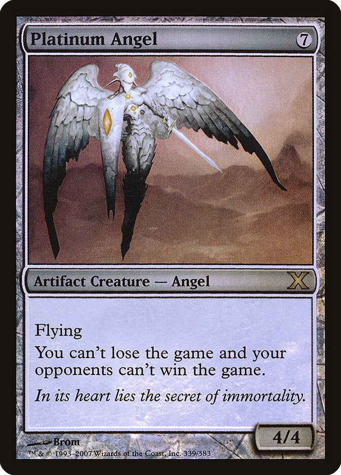 Platinum Angel - Tenth Edition 339★ (Foil)