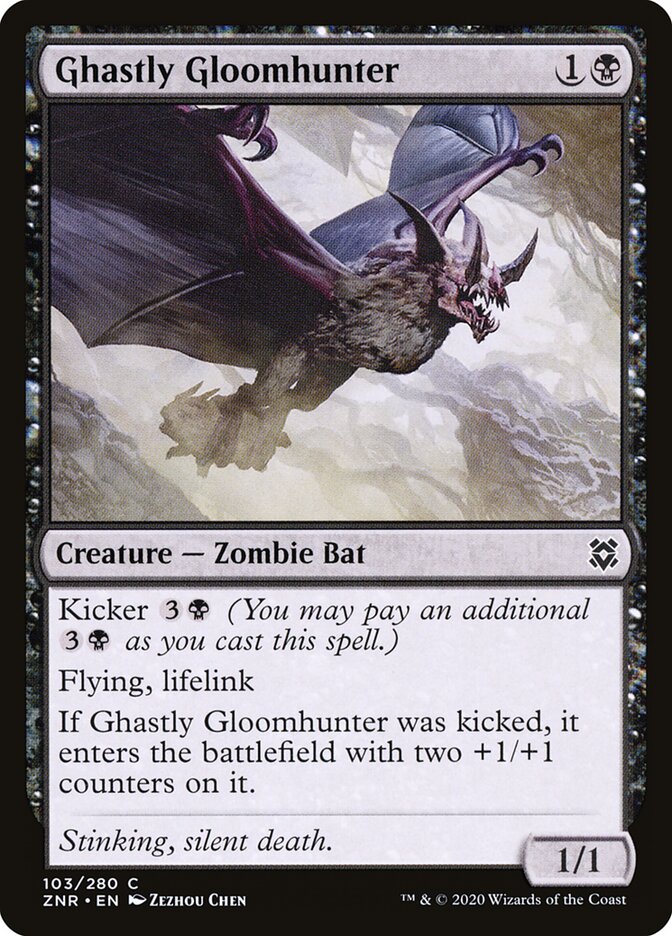 Ghastly Gloomhunter - Zendikar Rising 103 (Foil)