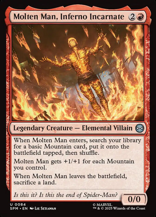 Molten Man, Inferno Incarnate - SPM 84