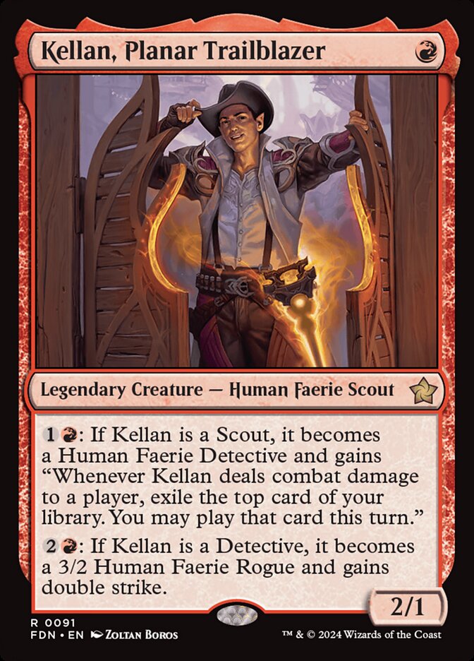 Kellan, Planar Trailblazer - Foundations 91