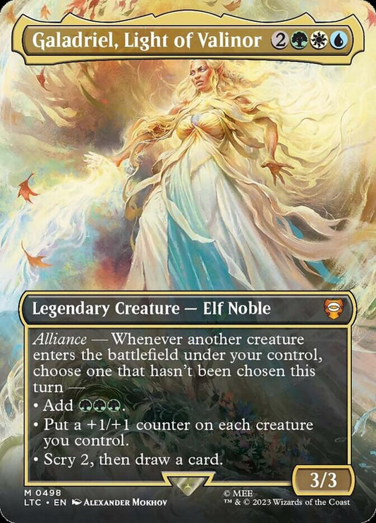 Galadriel, Light of Valinor - Tales of Middle-earth Commander 498 (Foil)