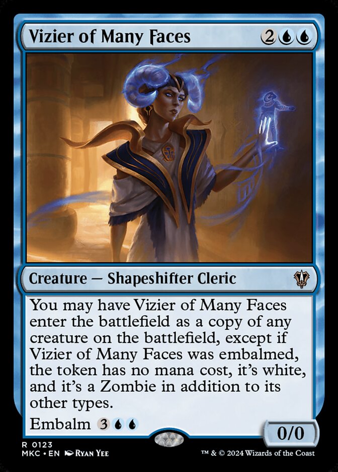 Vizier of Many Faces - MKC 123