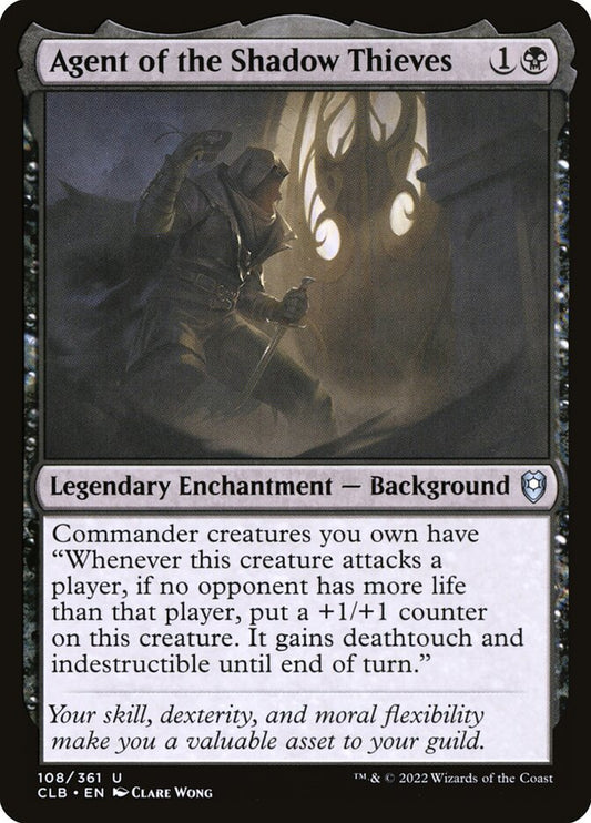 Agent of the Shadow Thieves - Commander Legends: Battle for Baldur's Gate 108 (Foil)