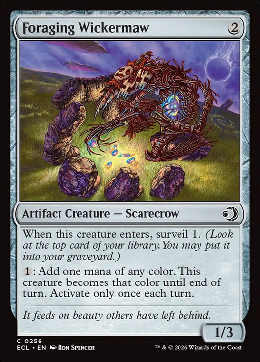 Foraging Wickermaw - ECL 256  (Foil)