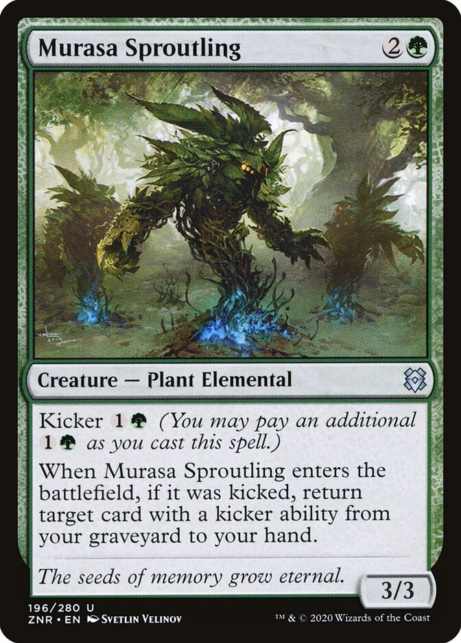 Murasa Sproutling - Zendikar Rising 196 (Foil)