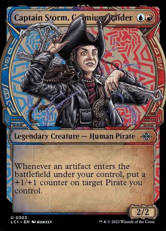 Captain Storm, Cosmium Raider - The Lost Caverns of Ixalan 303 (Foil)