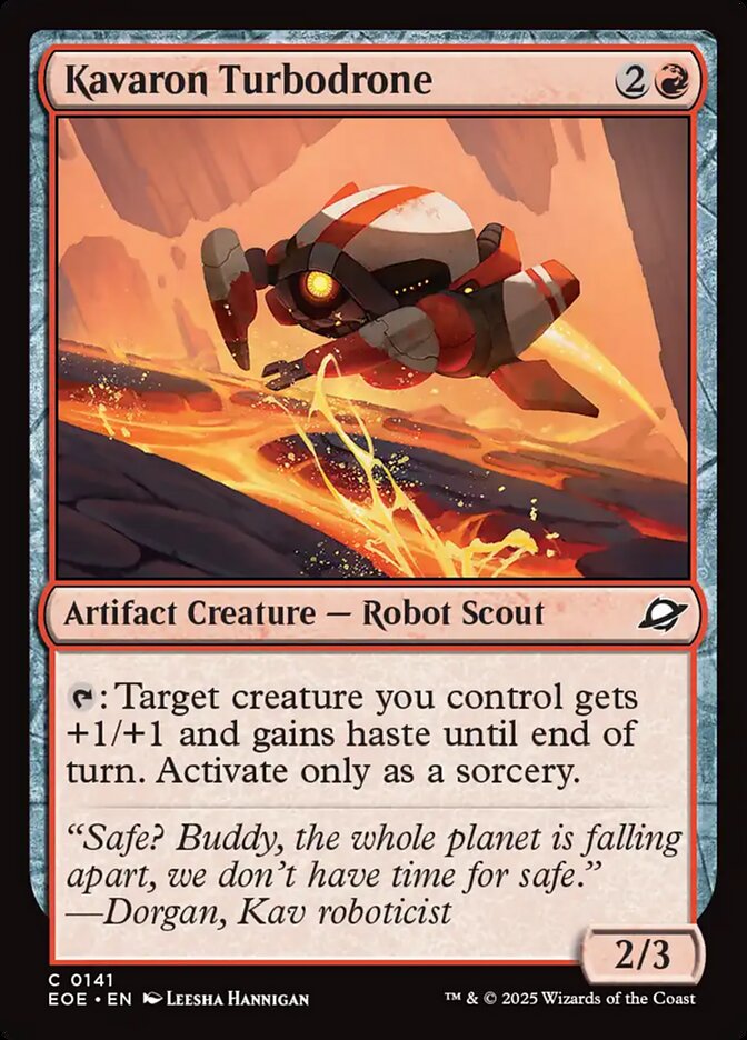 Kavaron Turbodrone - Edge of Eternities 141 (Foil)