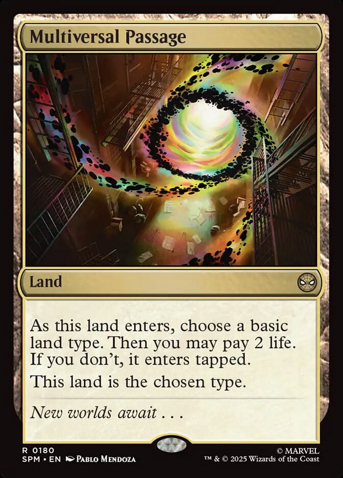 Multiversal Passage - SPM 180  (Foil)