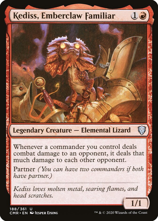 Kediss, Emberclaw Familiar - Commander Legends 188