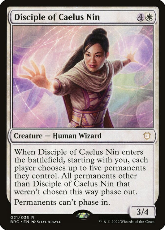 Disciple of Caelus Nin - BRC 21