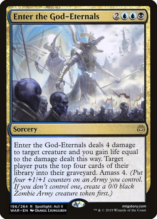 Enter the God-Eternals - WAR 196