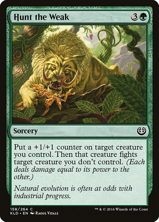 Hunt the Weak - Kaladesh 158