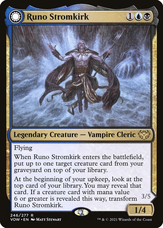 Runo Stromkirk // Krothuss, Lord of the Deep - VOW 246  (Foil)