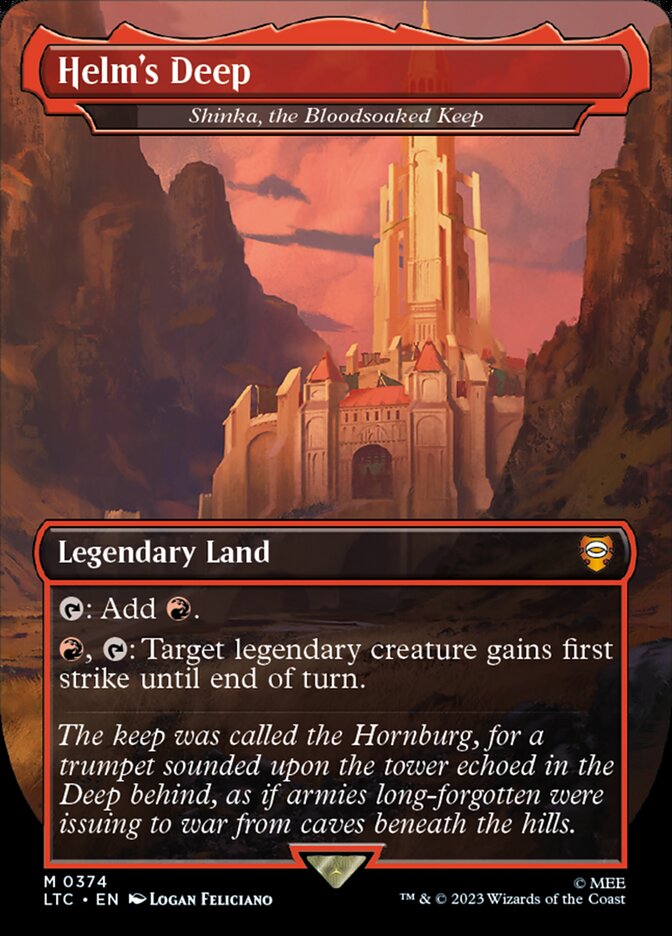 Shinka, the Bloodsoaked Keep - LTC 374 (Foil)