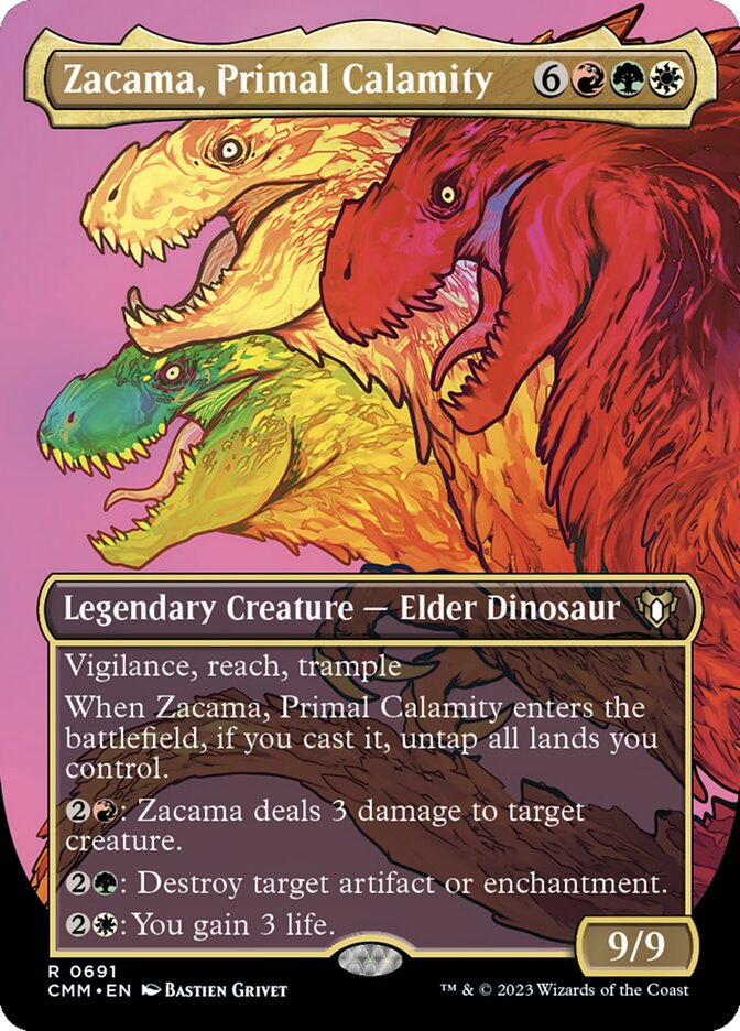 Zacama, Primal Calamity - Commander Masters 691