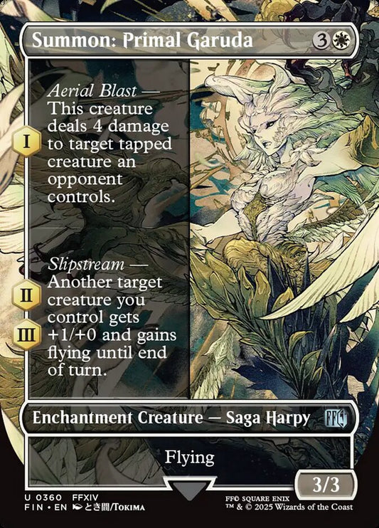 Summon: Primal Garuda - Final Fantasy 360 (Foil)