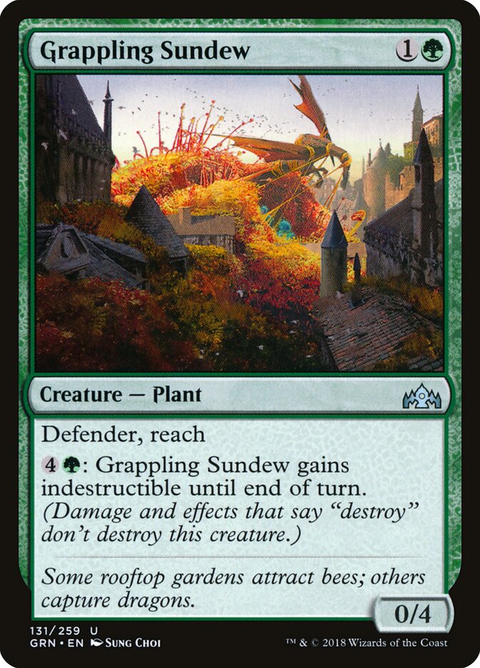 Grappling Sundew - Guilds of Ravnica 131