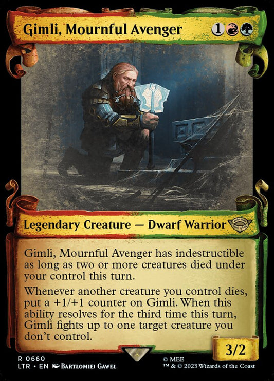 Gimli, Mournful Avenger - LTR 660  (Foil)