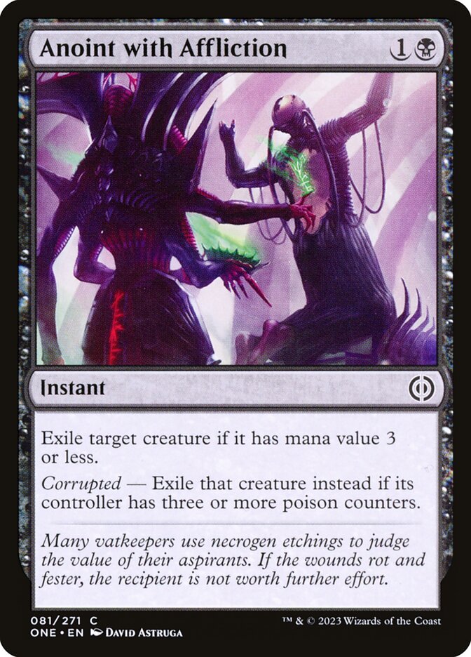Anoint with Affliction - Phyrexia: All Will Be One 81 (Foil)